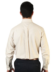 Camisa Oxford Beige
