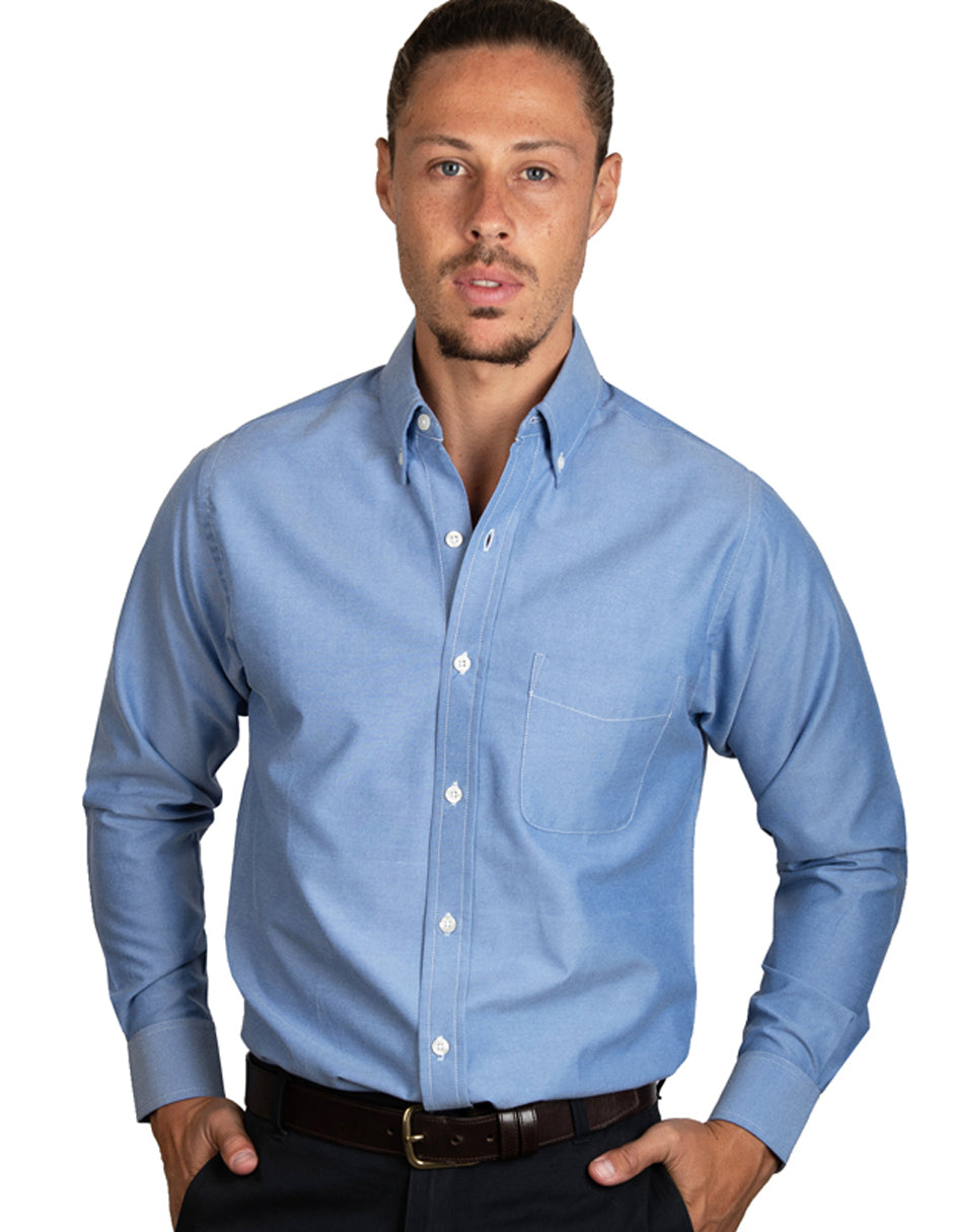 Camisa Oxford Italiano Marino