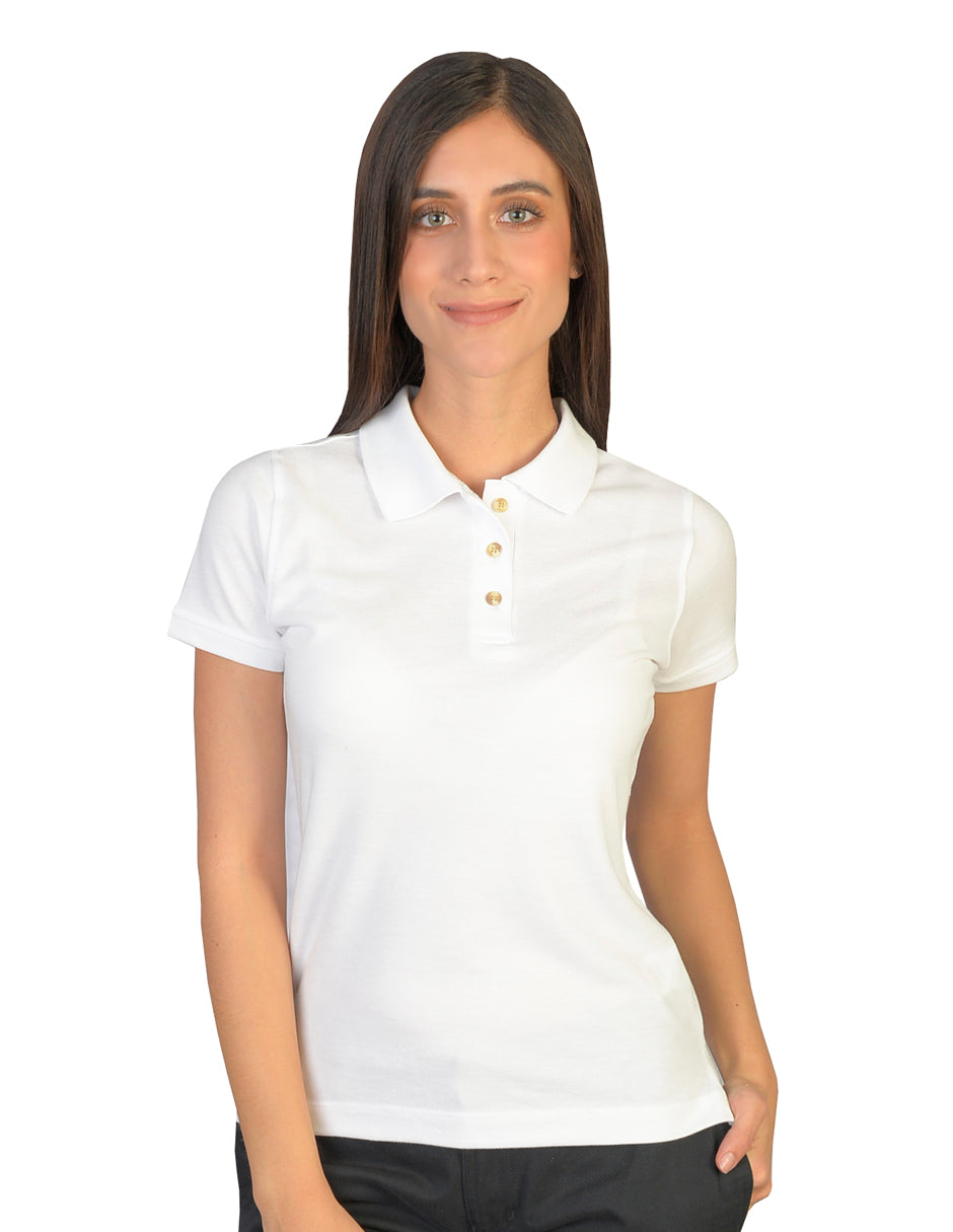 Camisa Tipo Polo Blanca Mujer Camisa Polo Mujer Playera Polo