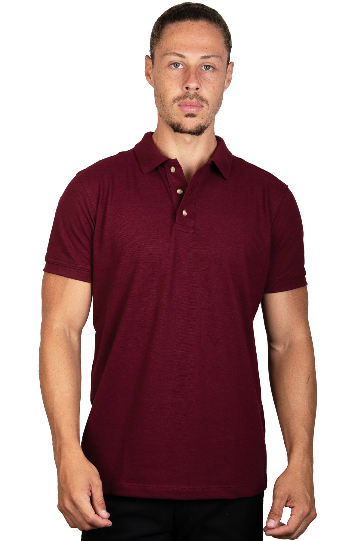 Playera Polo Vino A0400