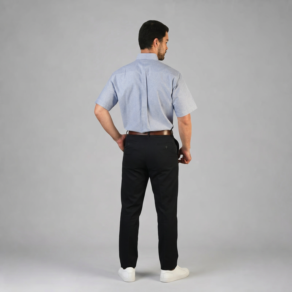 Camisa Oxford Cielo A0050