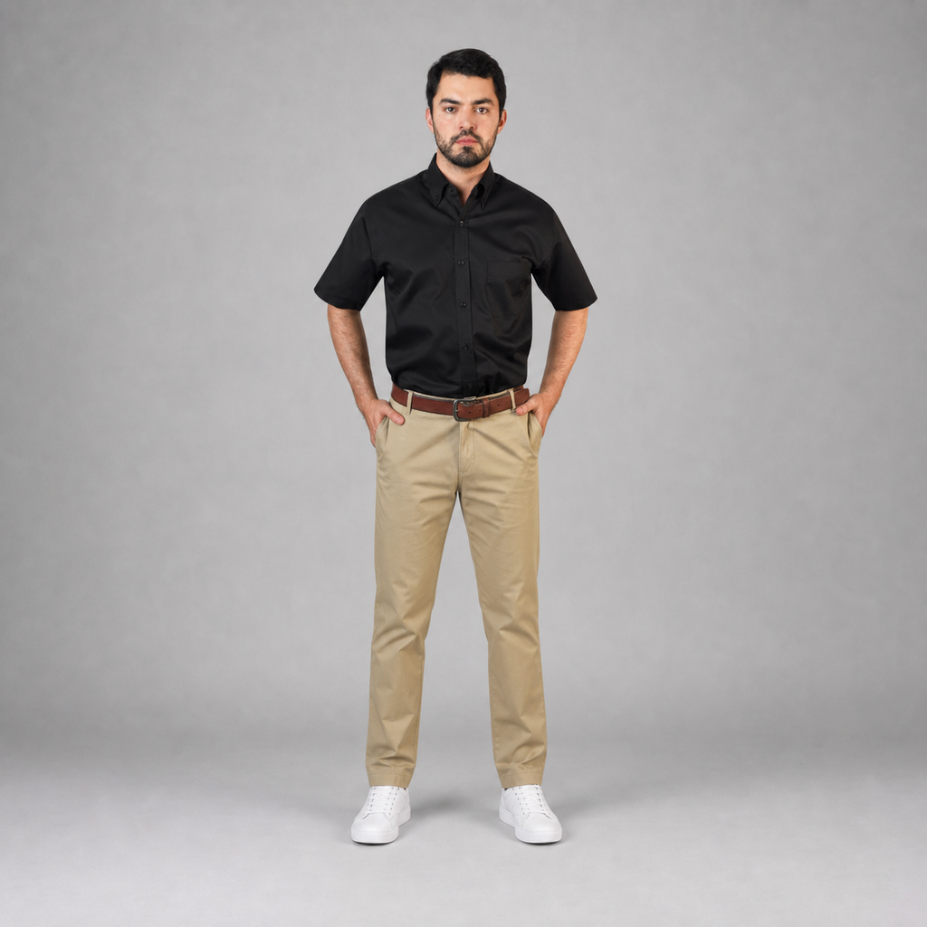 Camisa Florencia Negro A0110