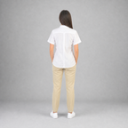Blusa Lino Cancun Blanco B0160