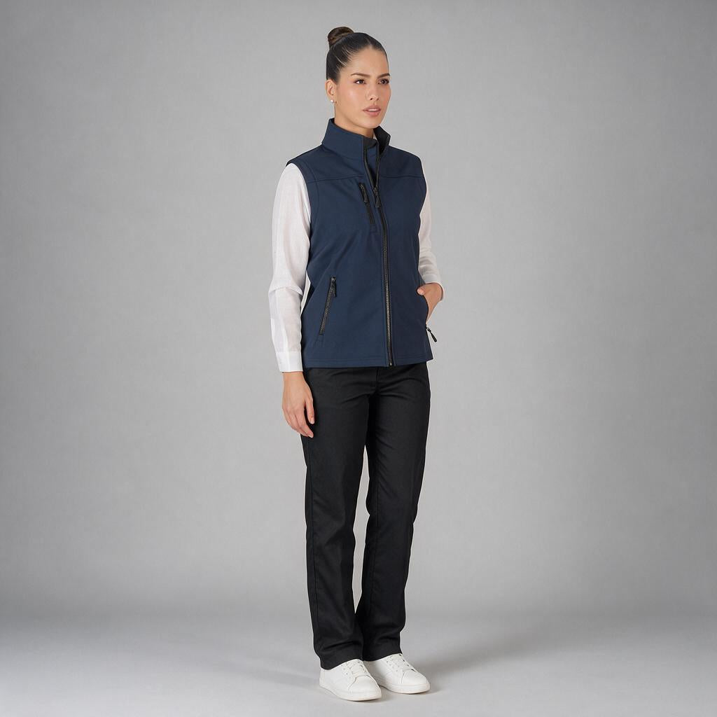 Chaleco Shell Rib Dama Marino B1760