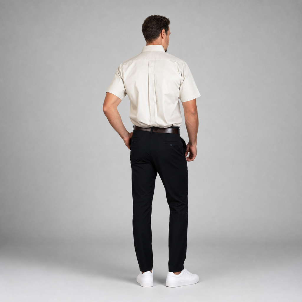 Camisa New York Hueso A0010