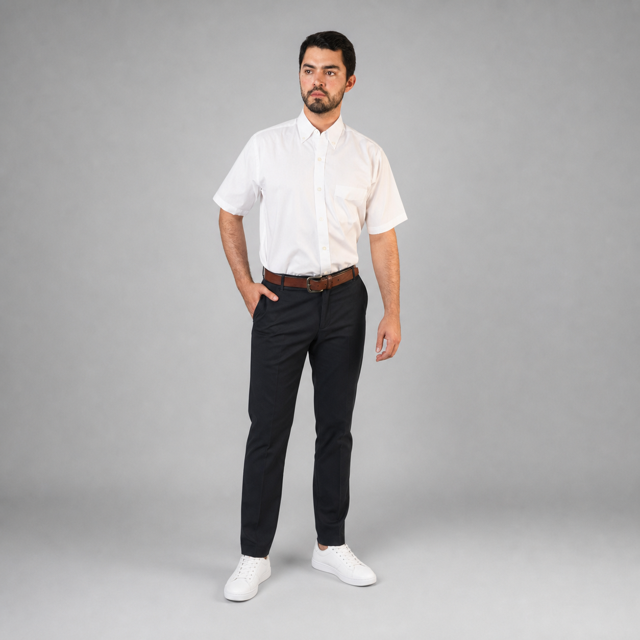 Camisa Popelina Elite Blanco A0030