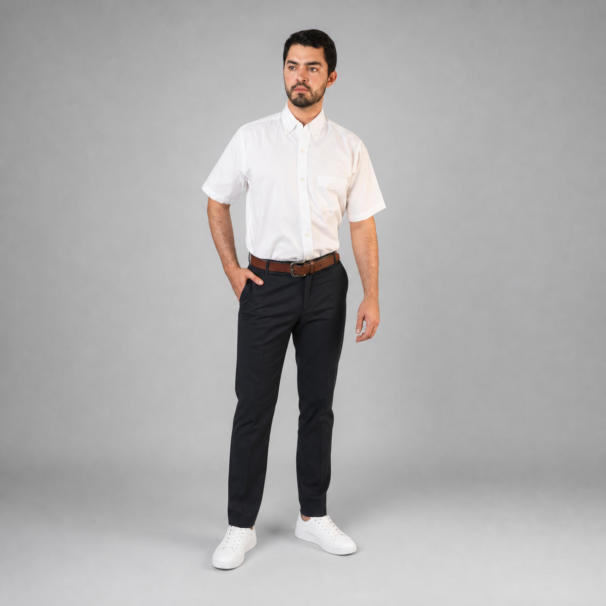 Camisa Popelina Elite Blanco A0030