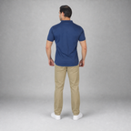 Polo Playera Polo Caballero Dry Fit Navy A1770