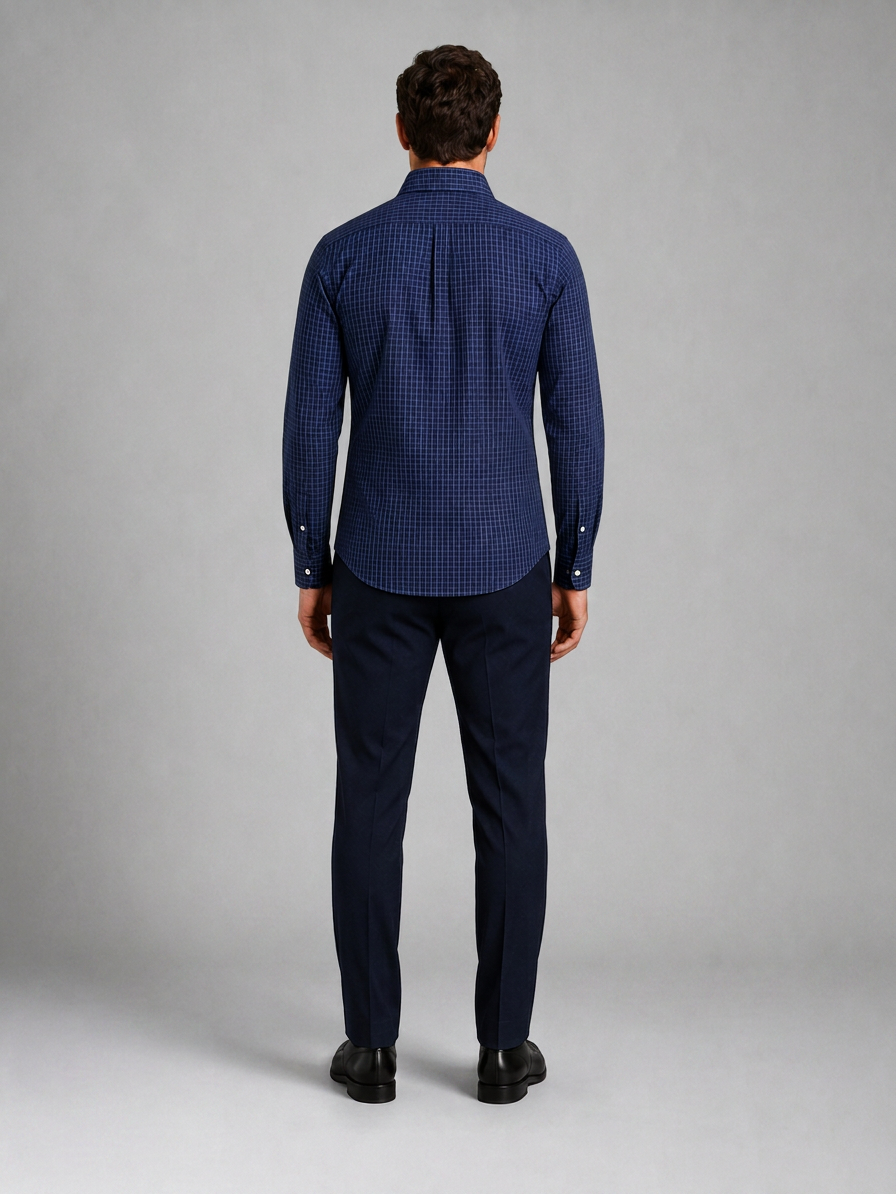 Camisa Scotland 3403 Marino C2364