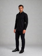Camisa Shaken Negro C2340