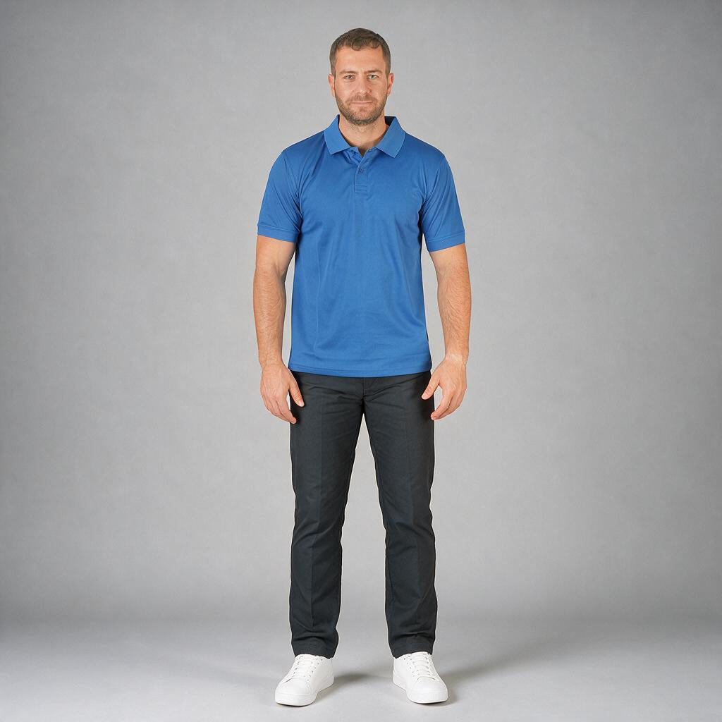 Polo Playera Polo Caballero Dry Fit Rey A1770
