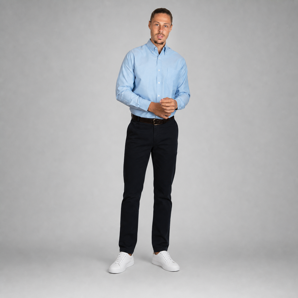 Camisa Oxford Italiano Marino A0075