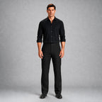 Pantalon  S/p Gab. Especial Negro A0605
