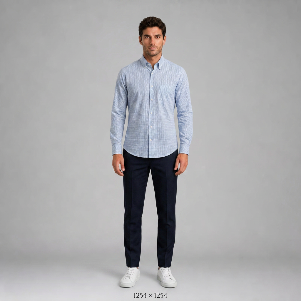 Camisa Oxigeno 212 Azul C2370