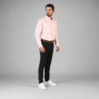 Camisa Oxford Rosa A0055