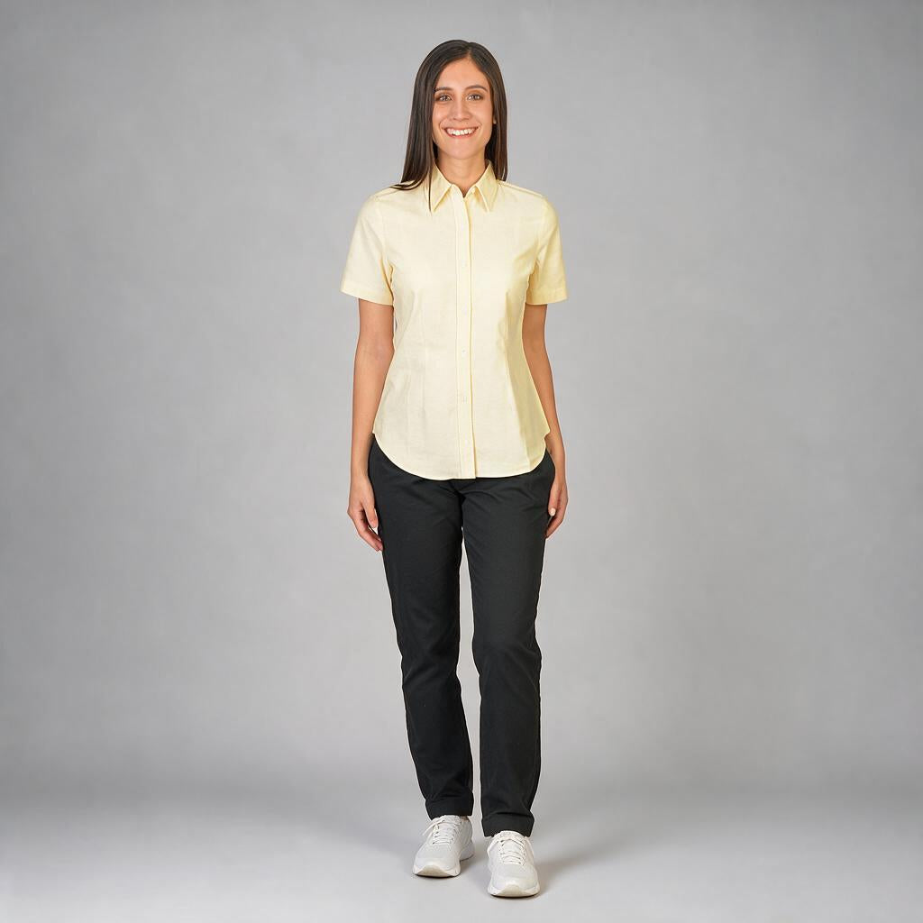 Blusa Oxford Ingles Amarillo B0200