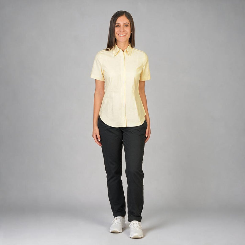 Blusa Oxford Ingles Amarillo B0200