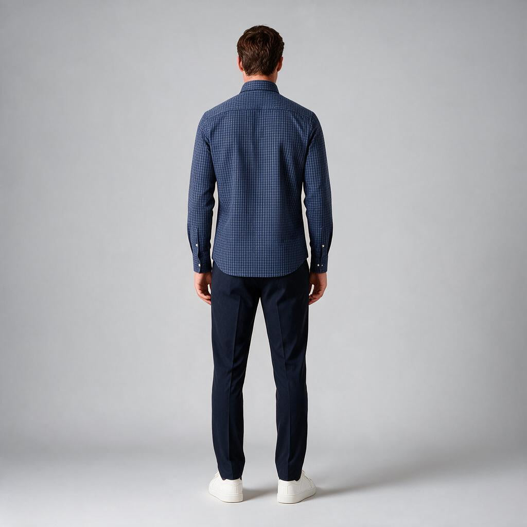 Camisa Scotland 3403 Marino C2364