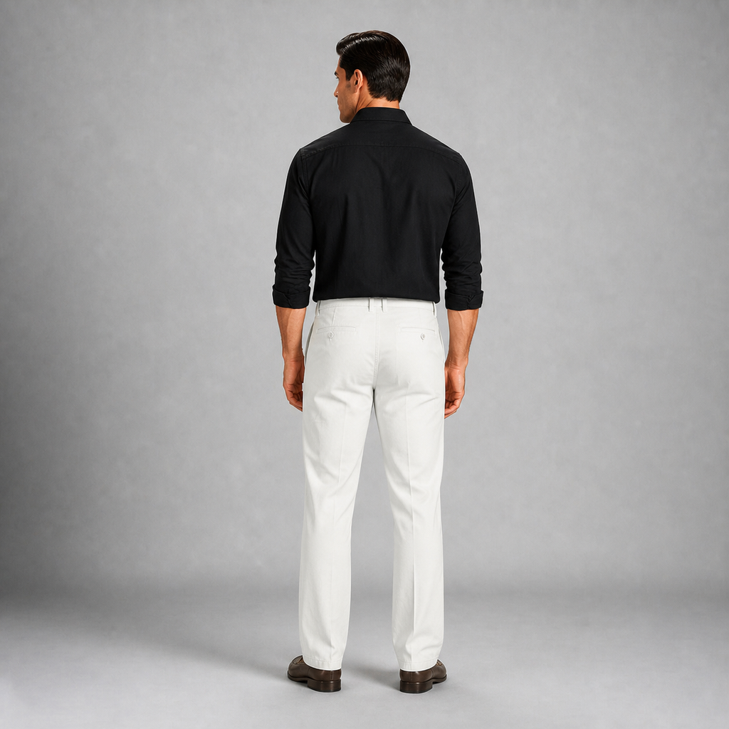 Pantalon  S/p Gab. Especial Blanco A0605