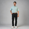 Camisa Oxford Ingles Verde A0200