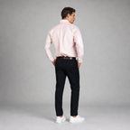 Camisa Oxford Italiano Rosa A0075