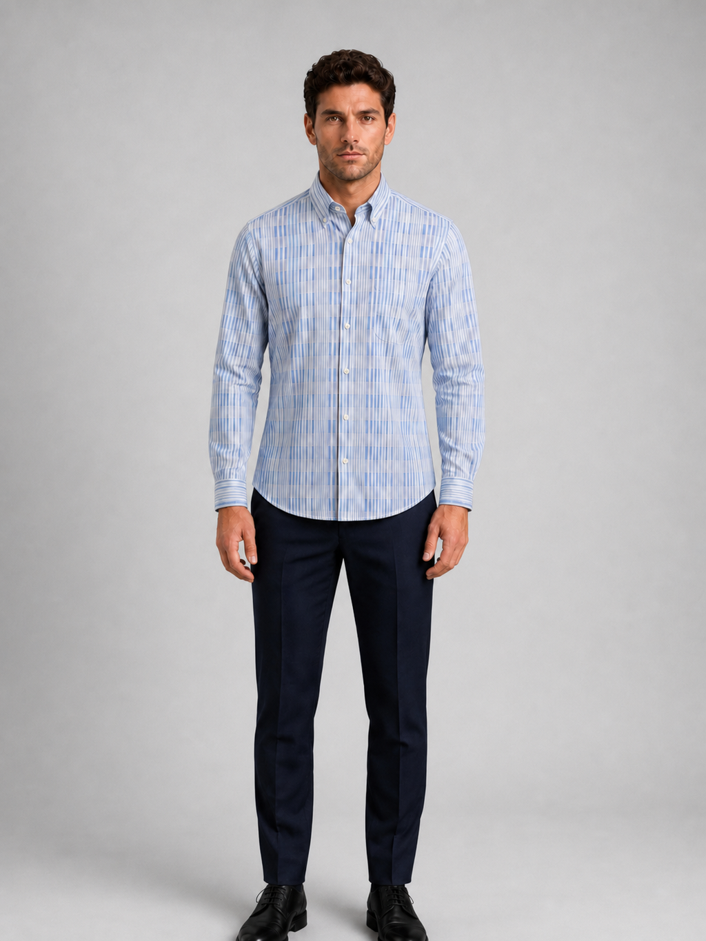 Camisa Oxigeno 212 Azul C2370