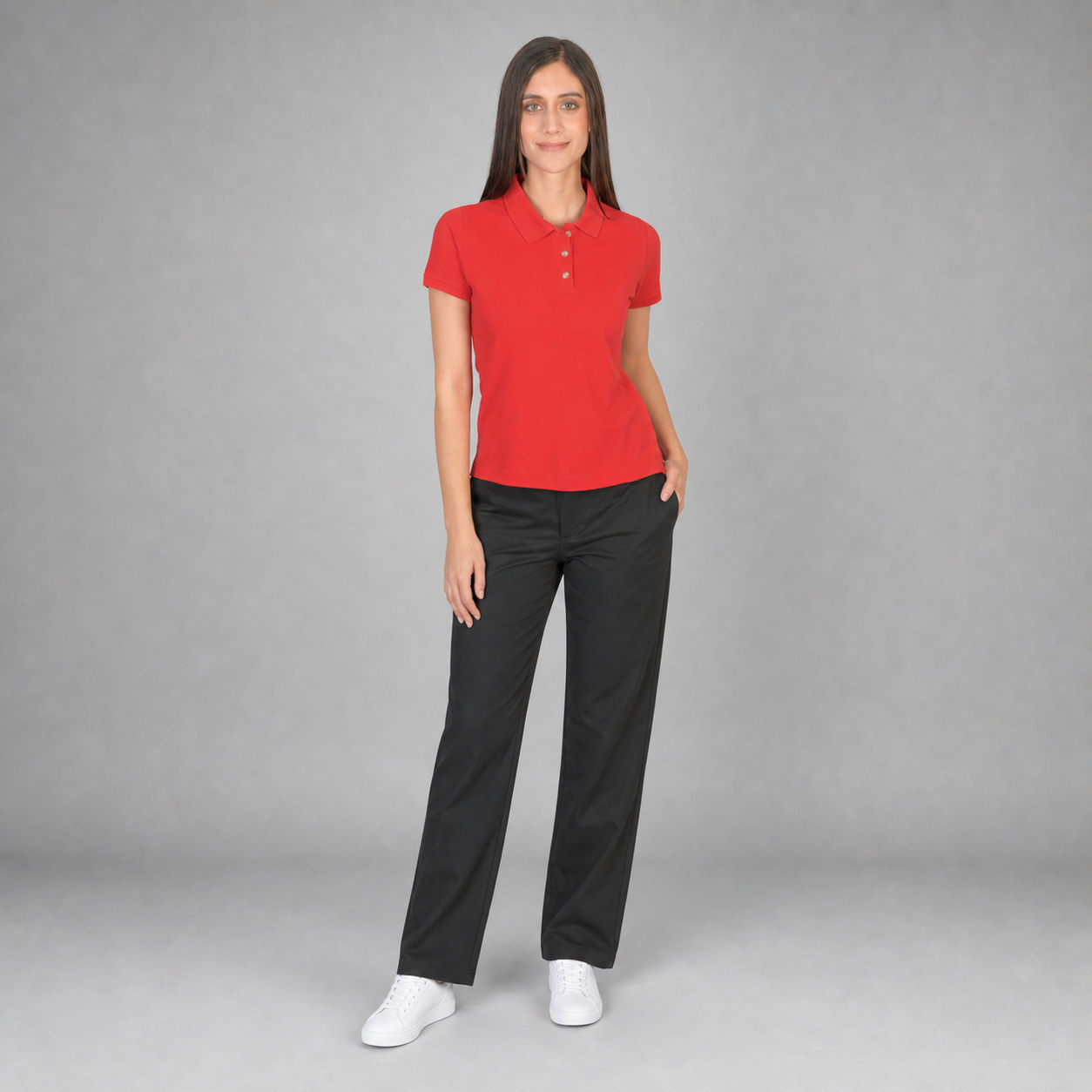 Polo Rojo B0400