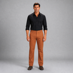 Pantalon  S/p Gab. Premium Ocre A0600