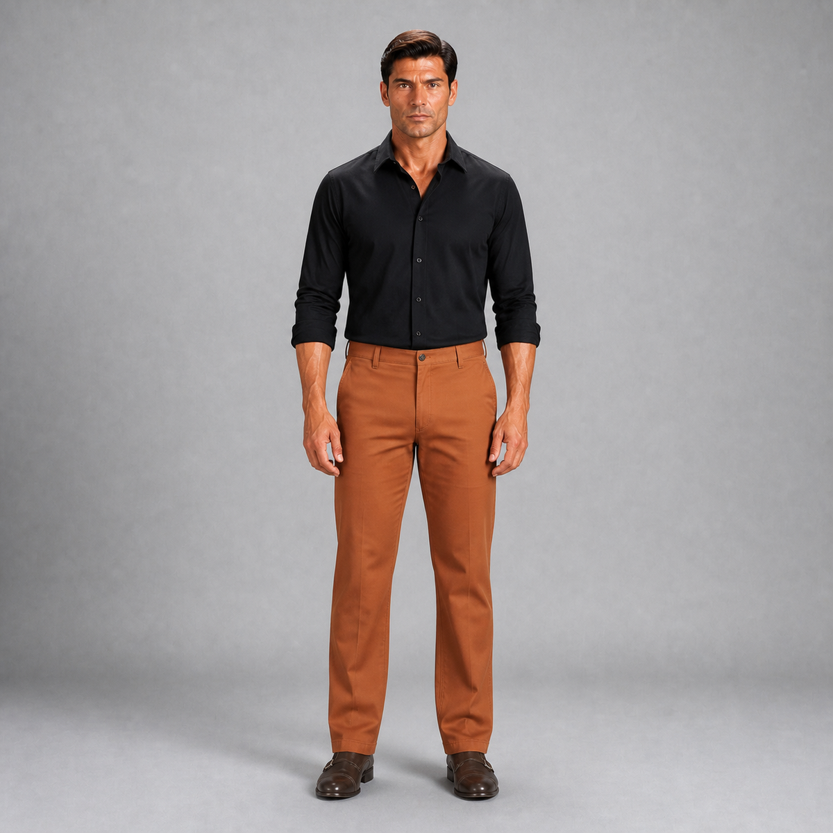 Pantalon  S/p Gab. Premium Ocre A0600