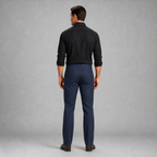 Pantalon S/p Gab. Harvard Marino A0610