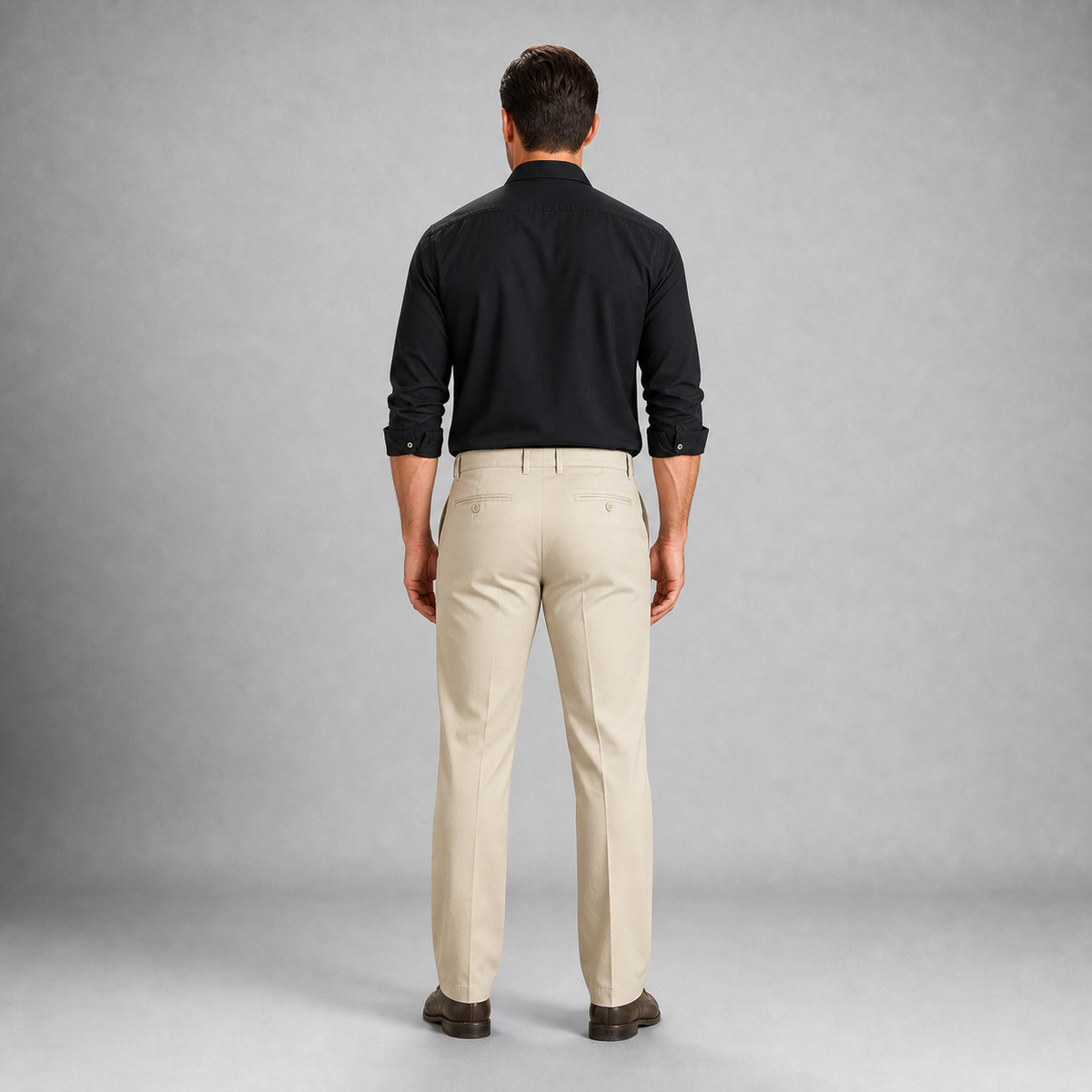 Pantalon S/p Gab. Premium Hueso A0600