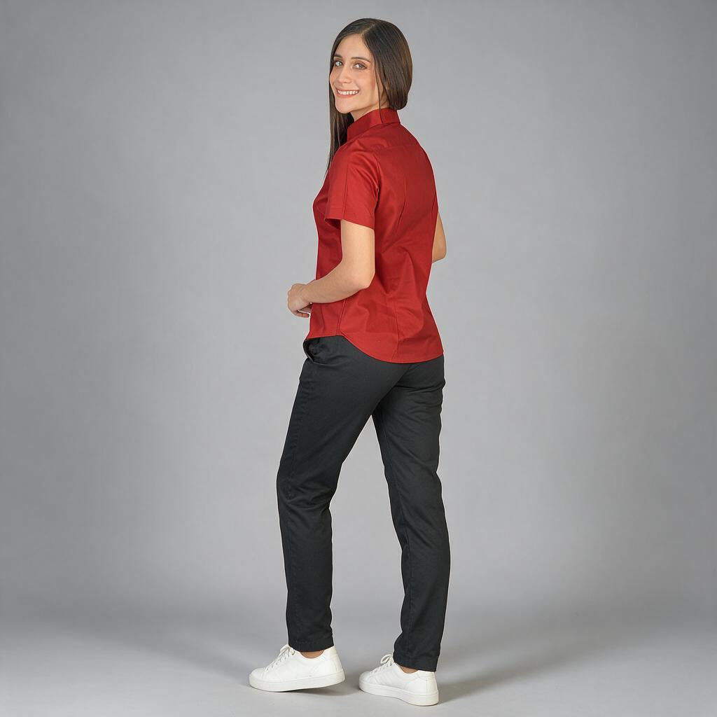 Blusa New York Rojo Quemado B0010