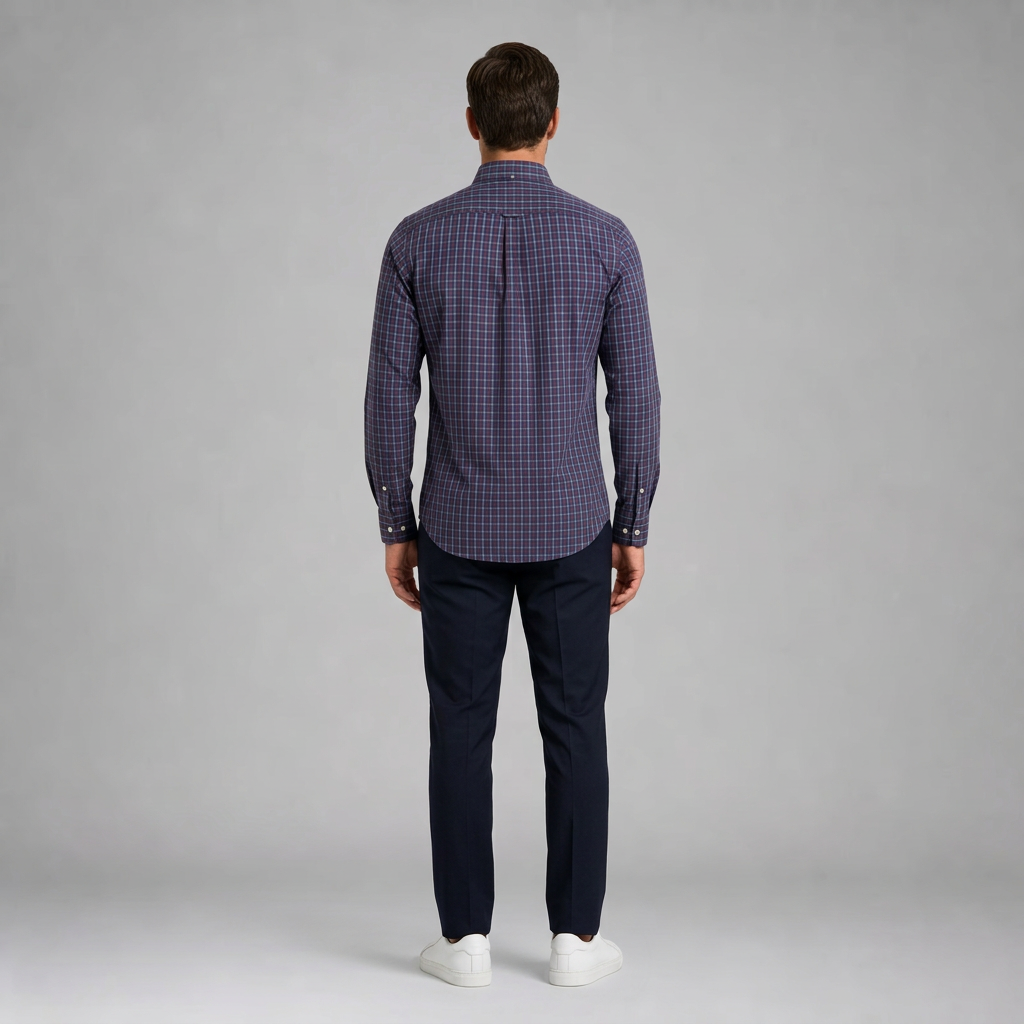 Camisa Basic 2326 Azul C2361