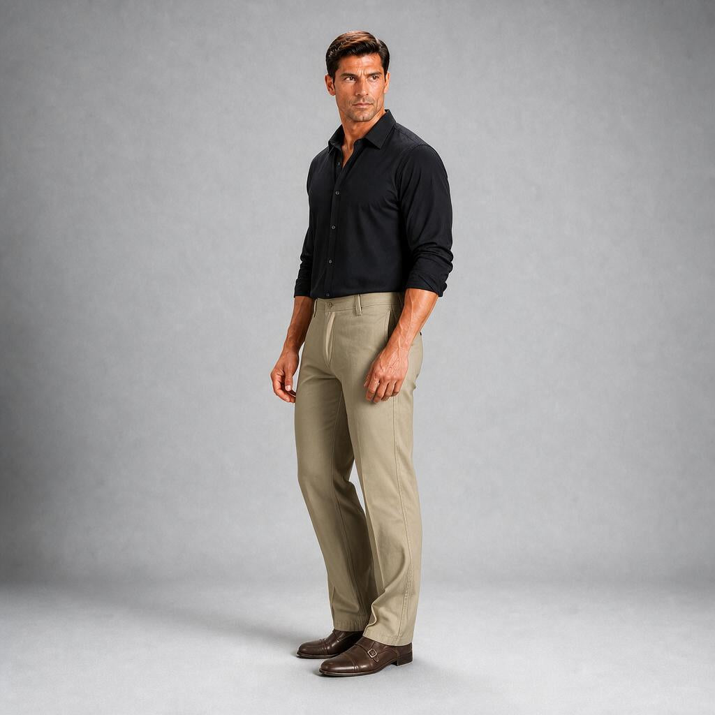 Pantalon S/p Gab. Premium Kaky A0600