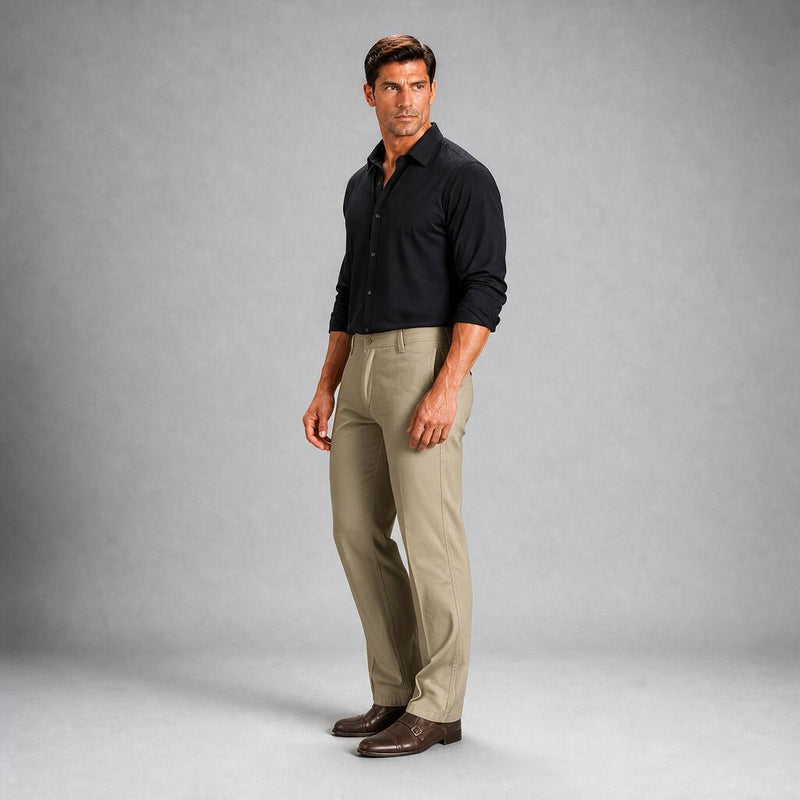 Pantalon S/p Gab. Premium Kaky A0600