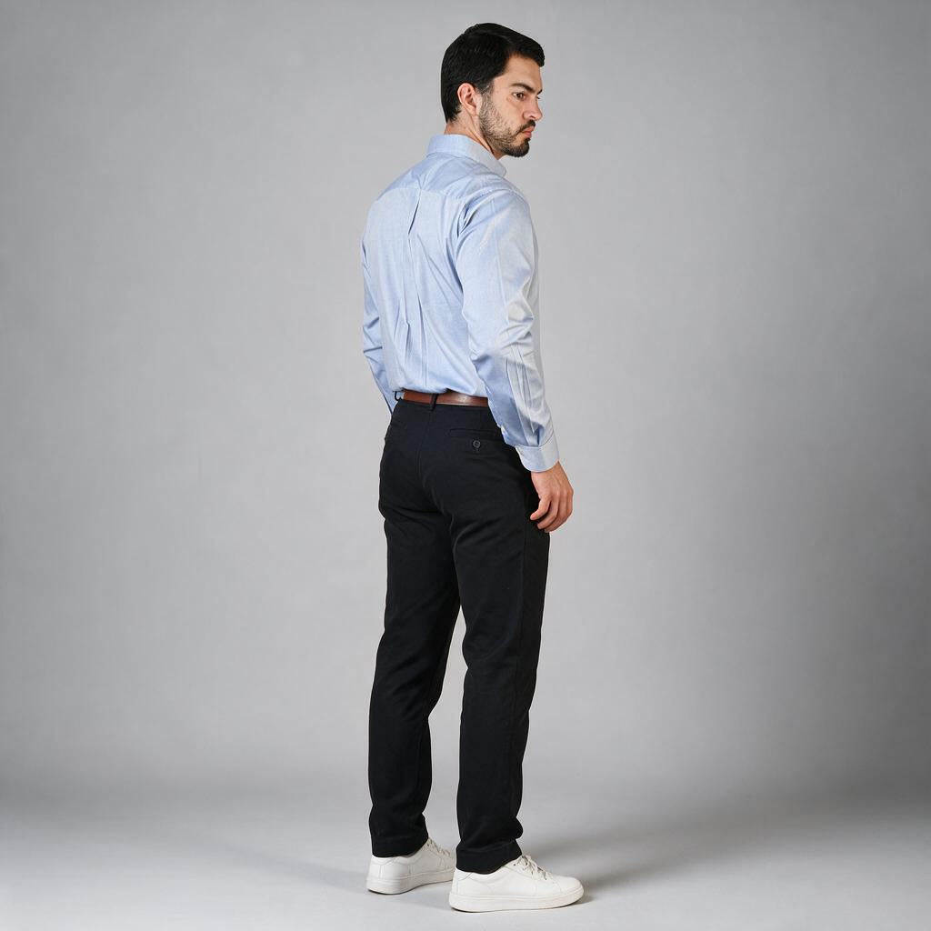 Camisa Oxford Pin Point Francia A0065