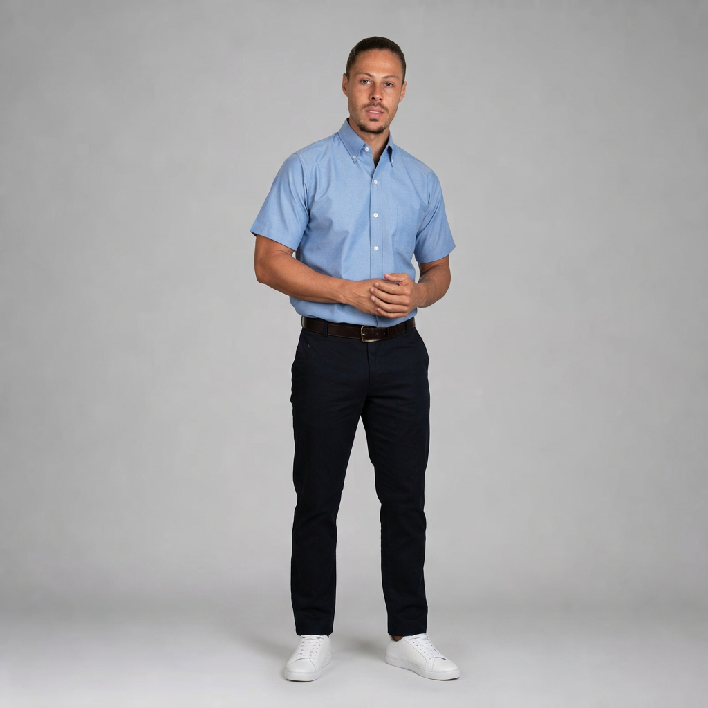 Camisa Oxford Italiano Marino A0070