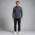 Camisa Basic 2326 Azul C2361