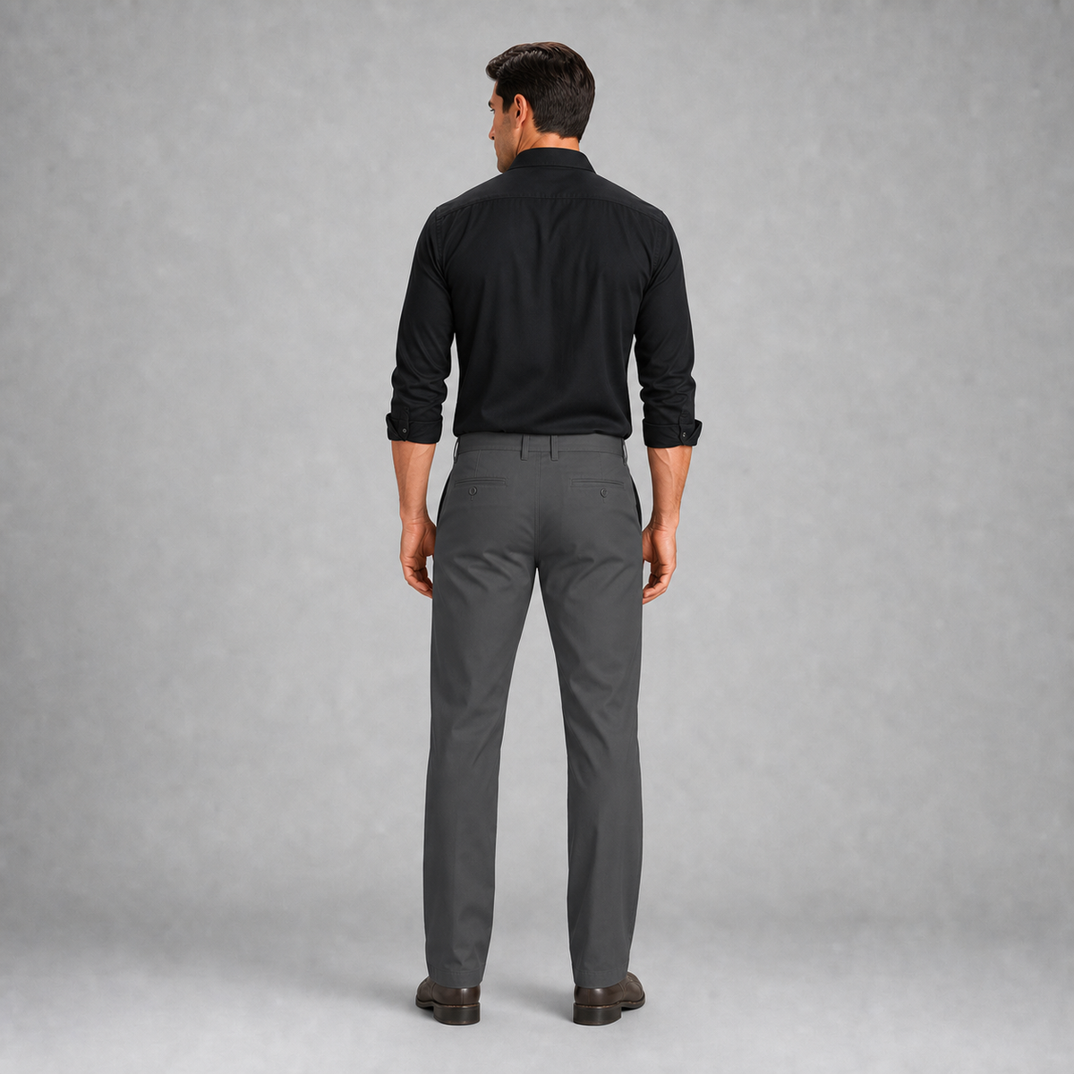 Pantalon  S/p Gab. Especial Gris Oscuro A0605