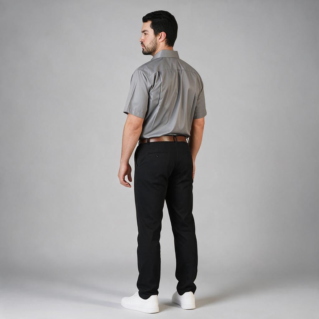 Camisa Florencia Gris A0110