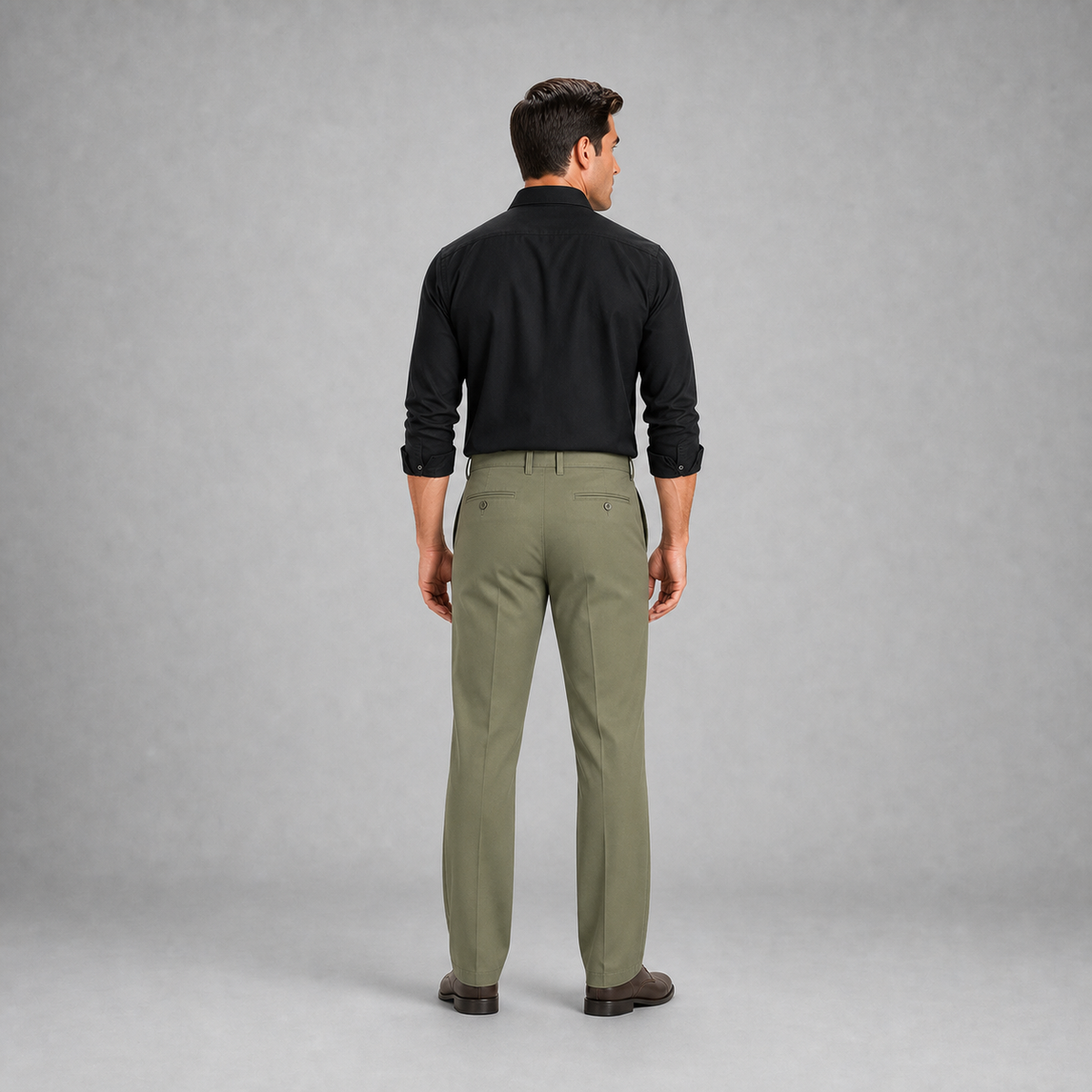 Pantalon  S/p Gab. Especial Olivo A0605