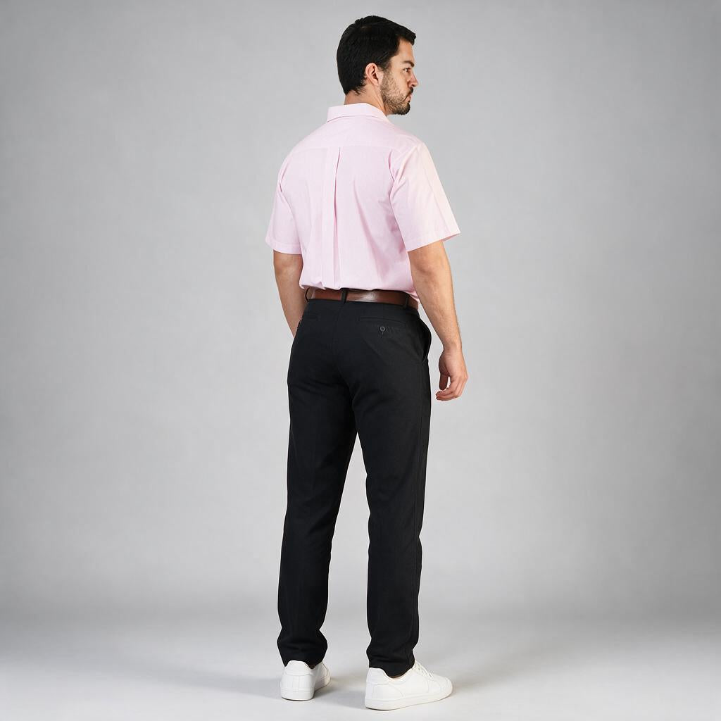 Camisa Oxford Rosa A0050
