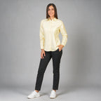 Blusa Oxford Ingles Amarillo B0205