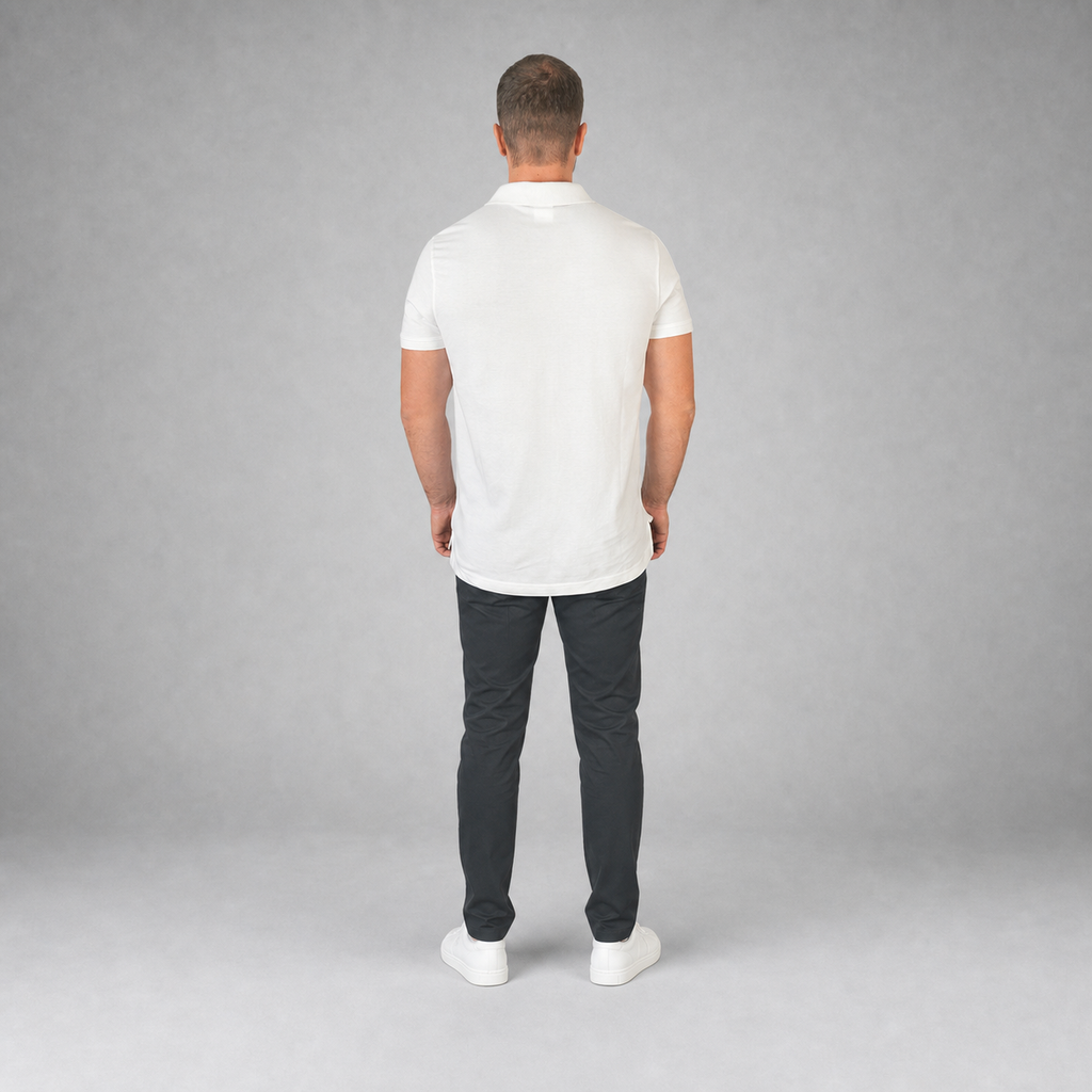 Polo Basic Blanco A1660