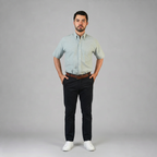 Camisa Oxford Ingles Pasto A0200