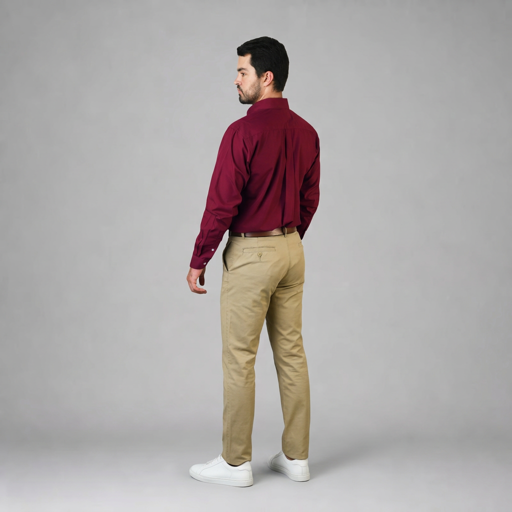 Camisa Venecia Tinto A0035