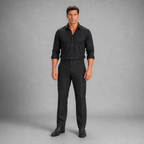 Pantalon  S/p Gab. Premium Negro A0600