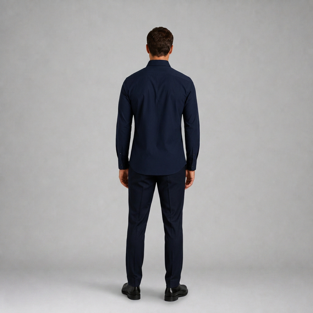 Camisa Shaken Marino C2341