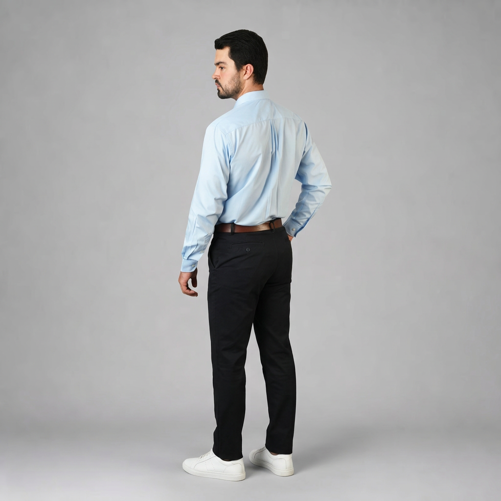 Camisa Sorrento Cielo A0045