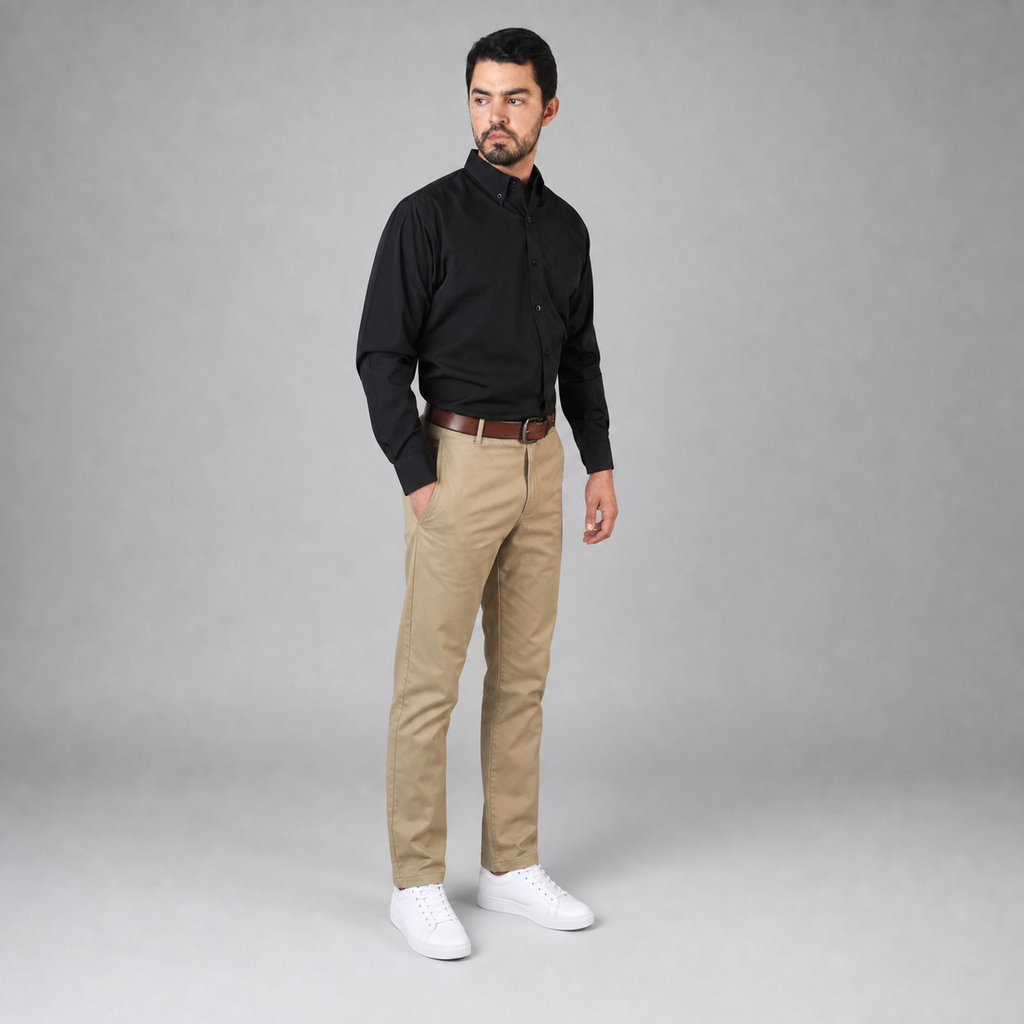 Camisa Sorrento Negro A0045